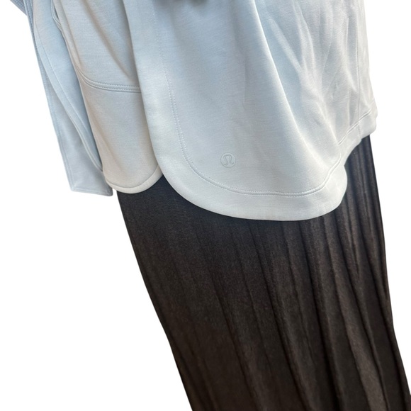 Lululemon Soft Streme Wrap Belted Sweater in Powder Blue Size M/L - Picture 9 of 16